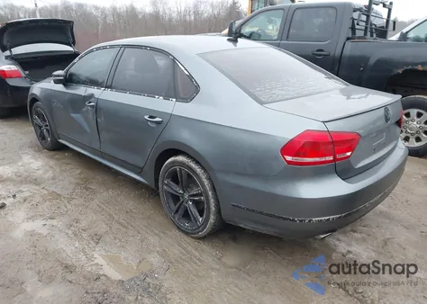 2013 Volkswagen Passat 3.6L V6 Sel Premium from USA, damaged, VIN 1VWCM7A36DC079484